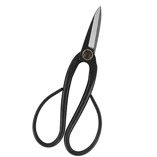 Bonsaischere Garosa 200 mm aus Stahl für präzise Bonsaipflege