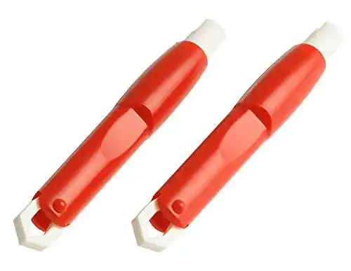 Zeckenzange Valonic 2X in Rot für die Zeckenentfernung bei Haustieren
