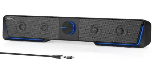Jeecoo A40 USB-Lautsprecher für PC und mobile Geräte