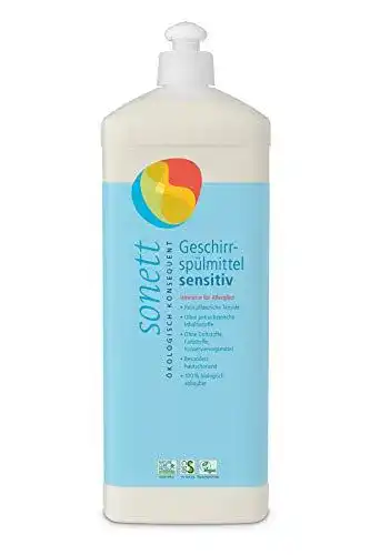 Sonett Geschirrspülmittel sensitiv 1 Liter – umweltfreundlich und hautschonend