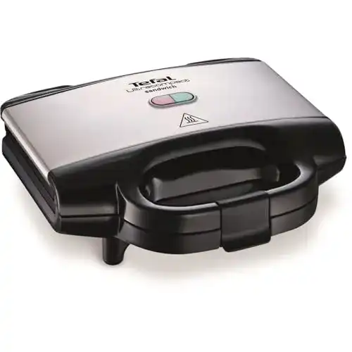 Tefal Ultracompact SM1552 Sandwichmaker für dreieckige Toasts