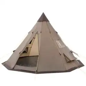 Tipi Zelt CampFeuer Spirit für 4 Personen in Braun