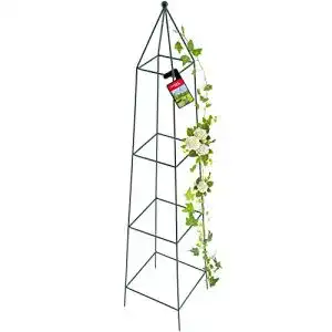 Rosenobelisk Kadax Rankhilfe aus Stahl für Gartenpflanzen