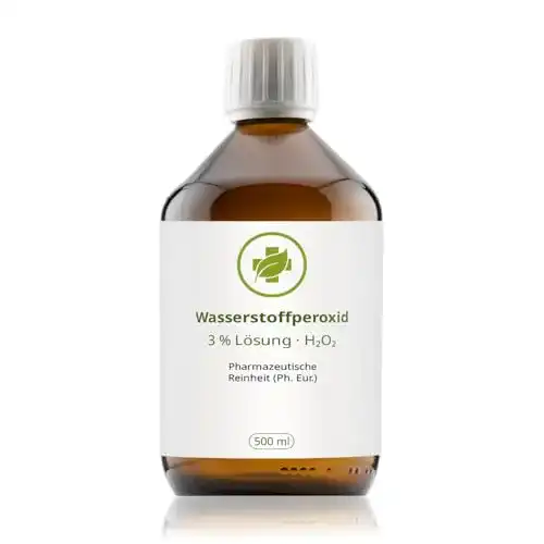 Wasserstoffperoxid 3 Prozent in Pharmaqualität, 500 ml