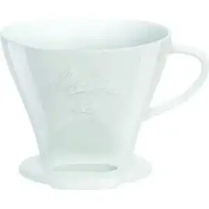 Kaffeefilter Melitta Porzellan weiß für Filtertüten 1×4