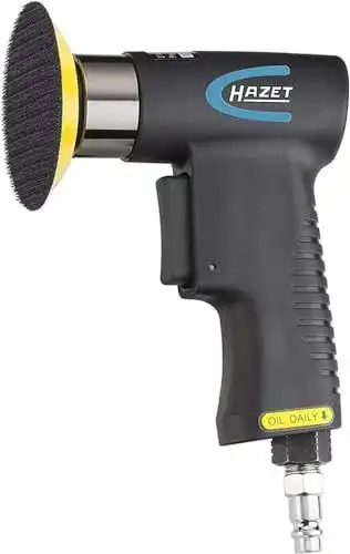 Druckluftschleifer Hazet Mini Exzenter-Schleifer-Satz 9033N-5 I 36-teilig