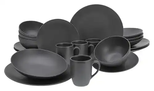 Tafelservice Creatable 23146 Soft Touch Black 20-teilig