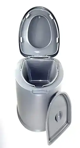 Campingtoilette Sesua XL Tragbare Eimertoilette für verschiedene Anwendungen