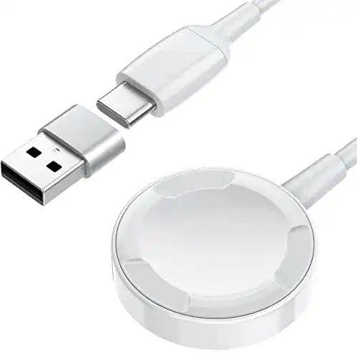 Qibox Apple Watch Ladegerät, 2 Stück, Ladestation für iWatch