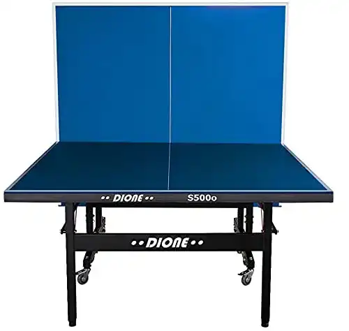 Tischtennisplatte Dione S500o, 6 mm, zusammenklappbar und wetterfest