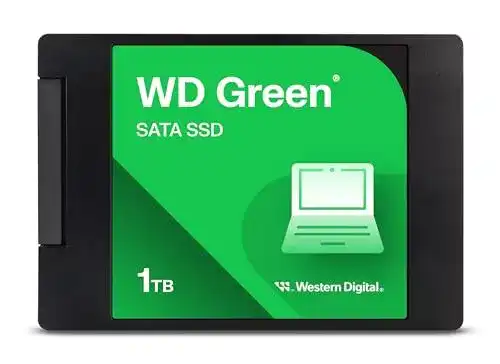 Western Digital WD Green SATA SSD 1TB interne SSD für Laptops und PCs