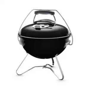 Kleiner Holzkohlegrill Weber Smokey Joe Premium für den Außenbereich