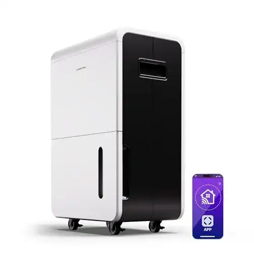 Klarstein DryFy Grand Smart Luftentfeuchter 55L mit WLAN-App-Steuerung