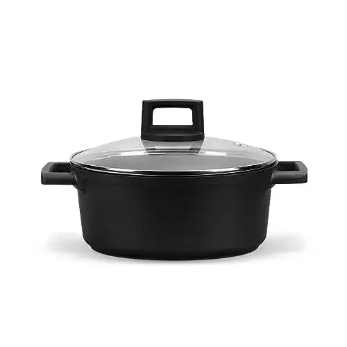 Kochtopf 5 Liter von Homelux, 24 cm, für Induktion und alle Herdarten