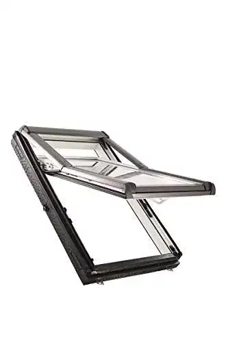 Roto Dachfenster Designo R7 WDF R75_K W WD AL mit Wärmedämmung