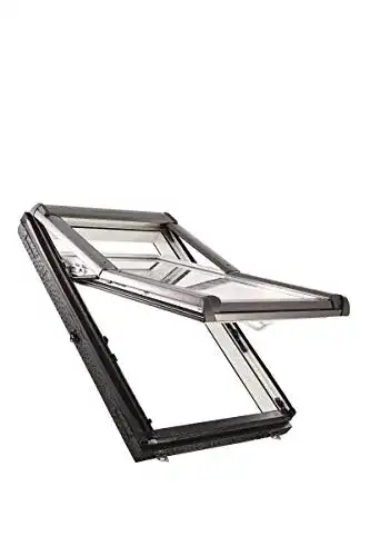 Roto Dachfenster Designo R7 WDF R75_K W WD AL mit Wärmedämmung