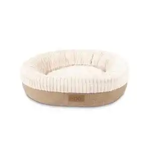 Hundebett Donut Scruffs Ellen in Braun für Hunde