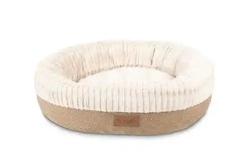 Hundebett Donut Scruffs Ellen in Braun für Hunde