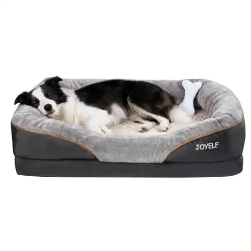 Orthopädisches Hundekissen Joyelf mit Memory Foam für große Hunde