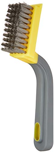 Drahtbürste von Amazon Basics mit breitem Kopf und weichem Griff