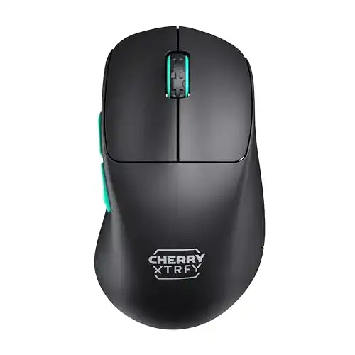 Cherry XTRFY M64 Wireless Gaming-Maus, Ergonomisch und Ultraleicht