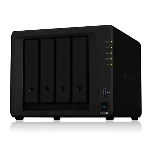 Synology DS420+ 16TB 4-Bay Desktop NAS System mit Seagate IronWolf Festplatten