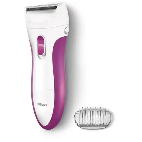 Damenrasierer Philips Ladyshave Wet & Dry HP6341/00 im Vergleich