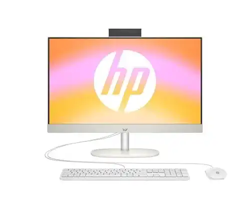 HP All-in-One Desktop-PC mit 24 Zoll FHD Display (23,8 Zoll)