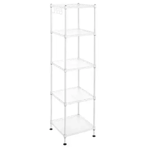 Metallregal von SONGMICS für das Badezimmer, Standregal bis 100 kg