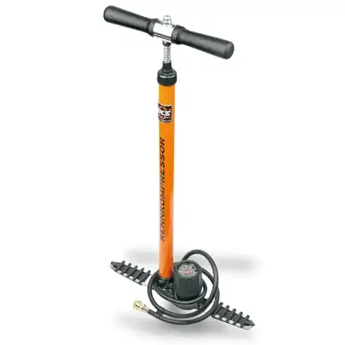 SKS Luftpumpe Rennkompressor mit Messingnippel für SV-Ventile