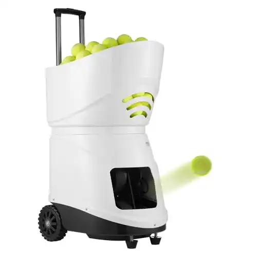 Tennisballmaschine Vevor – Tragbarer Tennisballwerfer für Übung und Training