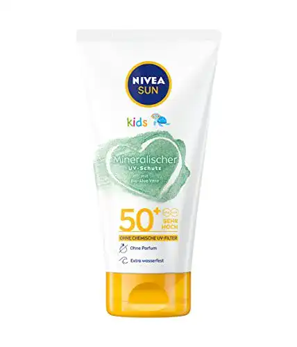 Mineralische Sonnencreme Nivea Sun Kids mit LSF 50+ für Kinder