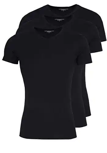 Unterhemd Herren Tommy Hilfiger Kurzarm V-Ausschnitt T-Shirt