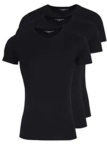 Unterhemd Herren Tommy Hilfiger Kurzarm V-Ausschnitt T-Shirt