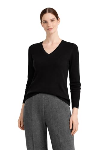 Kaschmir-Pullover für Damen aus 100% Cashmere mit V-Ausschnitt