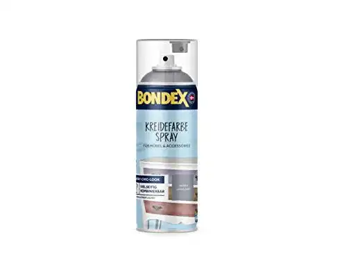 Bondex Kreidefarbe Spray warmes himmelsgrau 0,4 L für Innenanwendungen