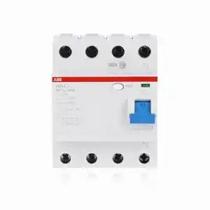 FI-Schalter ABB F200 RCCB 4-polig, 40A, 30mA Typ A, 400V AC