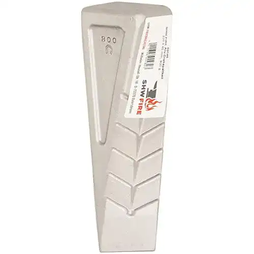 Aluminium Spaltkeil SHW-Fire, Drehspaltkeil, 800 g, 21 cm
