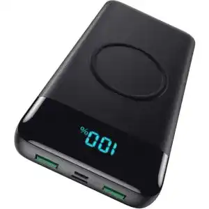 Iposible Powerbank 26800mAh mit Schnellladefunktion und Wireless Charging