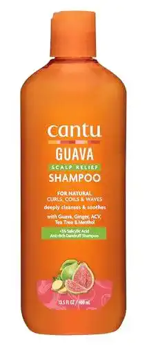 Cantu beruhigendes Kopfhaut-Shampoo mit Guave, 400 ml