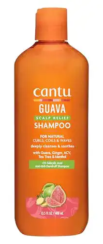Cantu beruhigendes Kopfhaut-Shampoo mit Guave, 400 ml