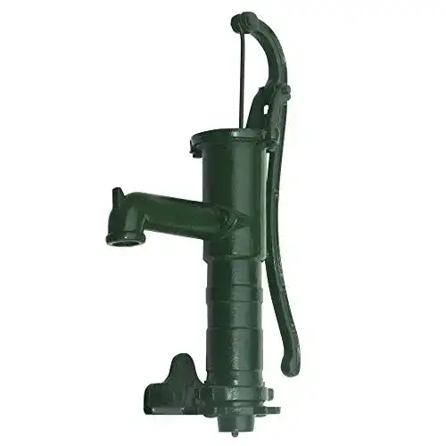 Schwengelpumpe Nostalgie Hand Gartenpumpe aus Grauguss