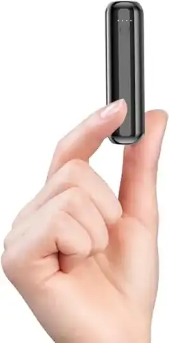 Mini Powerbank 5000mAh Kompakter externer Akku für Smartphones