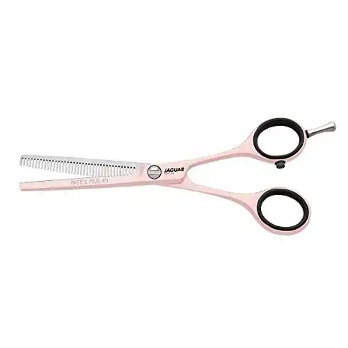 Effilierschere JAGUAR Pastell Plus 40 Rosé 5,0 Modellierschere