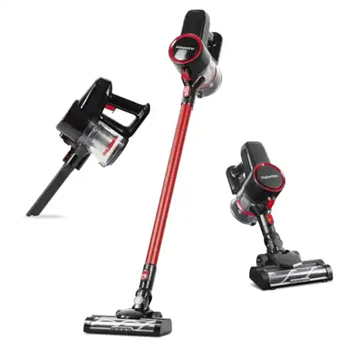 Cleanmaxx kabelloser Akku-Zyklon-Staubsauger mit beutellosem Staubbehälter