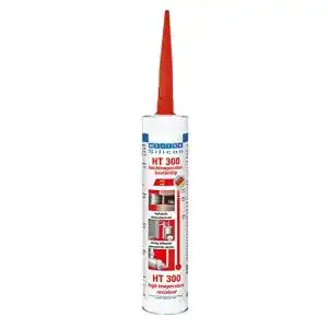WEICON Silicon HT 300 Hochtemperaturkleber 310 ml in Weiß