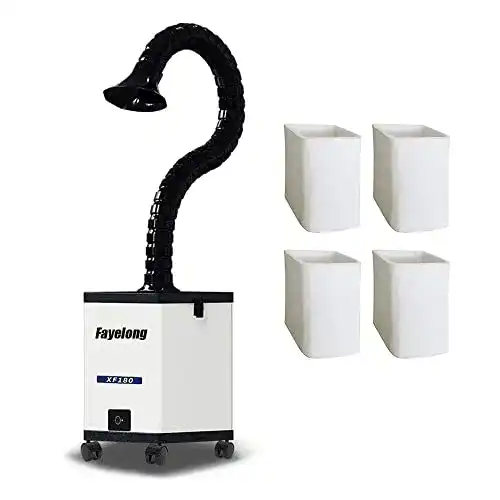 Lötrauchabsaugung Fayelong mit Dreischichtfiltration und Gummiabdeckung