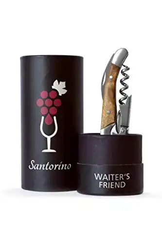 Kellnermesser Santorino Sommeliermesser aus Campecheholz