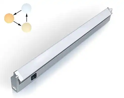LED Unterbauleuchte Da Light – Schwenkbare Küchenlampe mit verschiedenen Lichtfarben