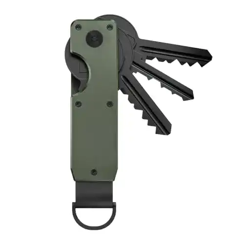 Key-Organizer Ateaze für bis zu 6 Schlüssel mit D-Ring aus Metall